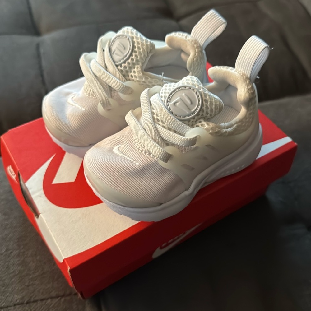 Nike Little Presto TD 4c Triple White